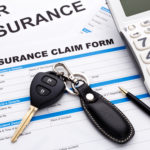 Car insurance claim concept
